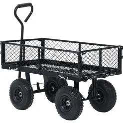 vidaXL Herramientas-Carrito de mano de jardín 250 kg