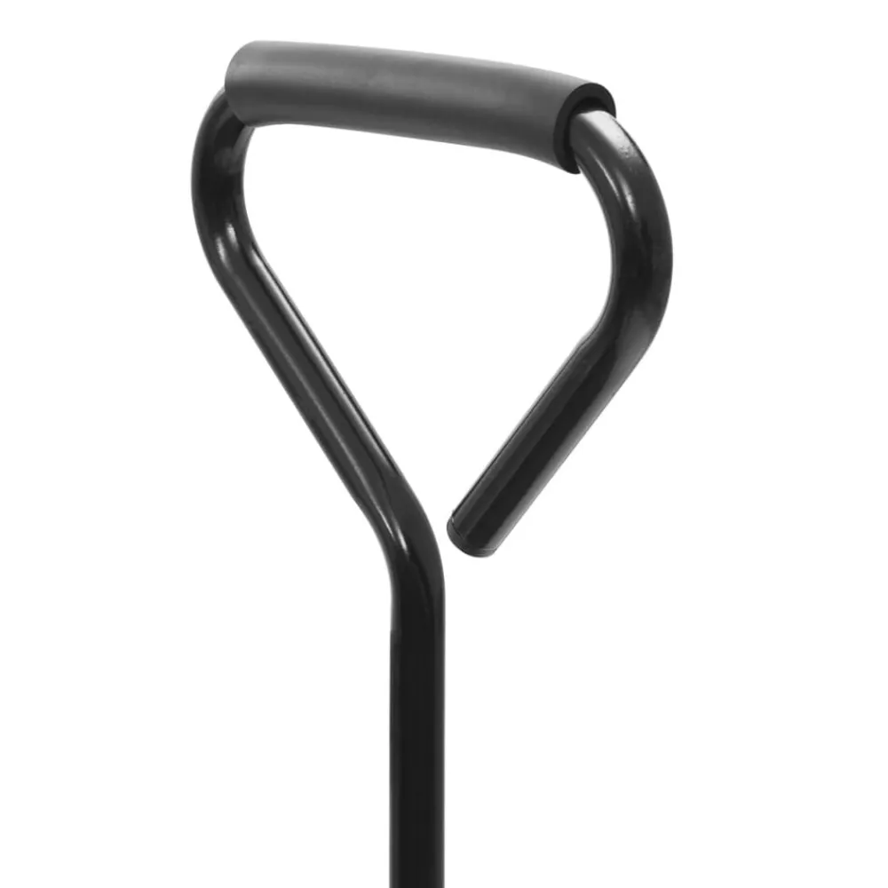 vidaXL Herramientas-Carrito de mano plegable de acero color