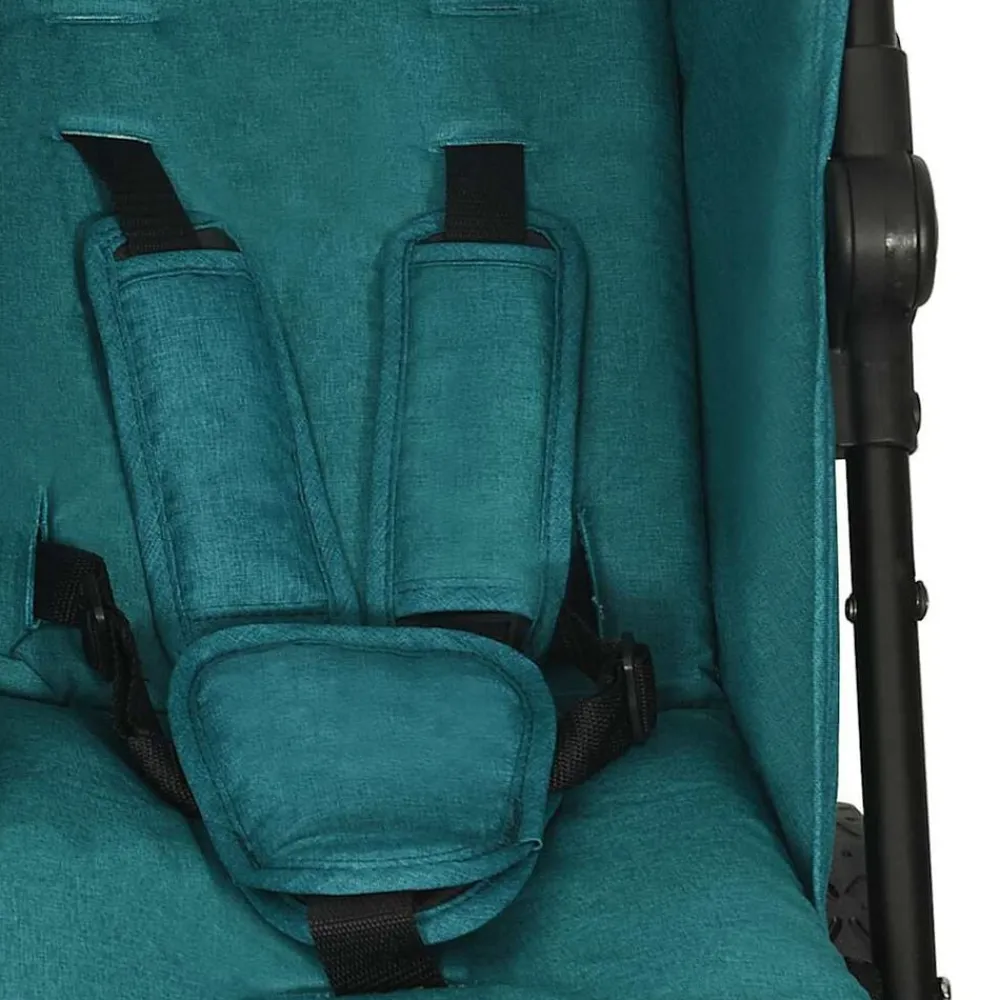 Niños vidaXL Transporte De Bebés-Carrito para gemelos de acero