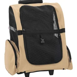 vidaXL Productos Para Mascotas-Carrito para mascotas 3 en 1 diseño 48x32x(57-106) cm tela Oxford