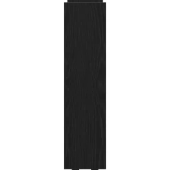vidaXL Carro de Almacenamiento Estrecho 60 x 20 x 82 cm Roble negro Best