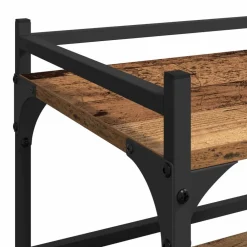 vidaXL Carros E Islas-Carro de Cocina Madera Vieja 50 x 35 x 75.5 cm