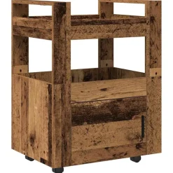 vidaXL Carros E Islas-Carro de Cocina 60 x 45 x 80 cm