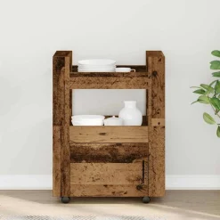 vidaXL Carros E Islas-Carro de Cocina 60 x 45 x 80 cm