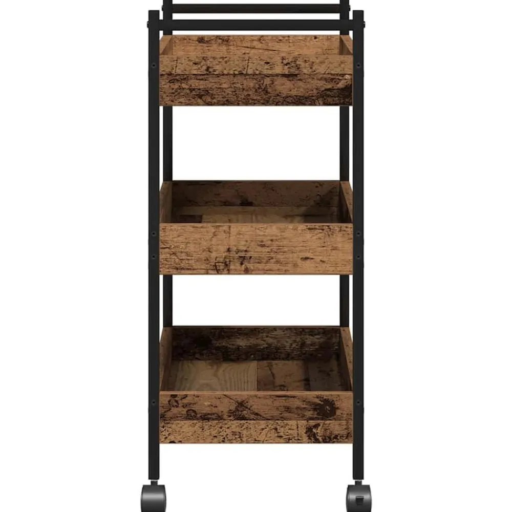 vidaXL Carros E Islas-Carro de Cocina 50 x 30 x 70 cm