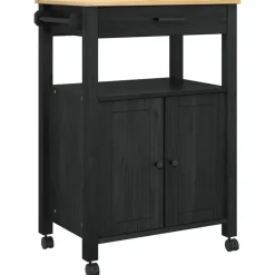 vidaXL Carros E Islas-Carro de Cocina MONZA 60 x 40 x 88,5 cm