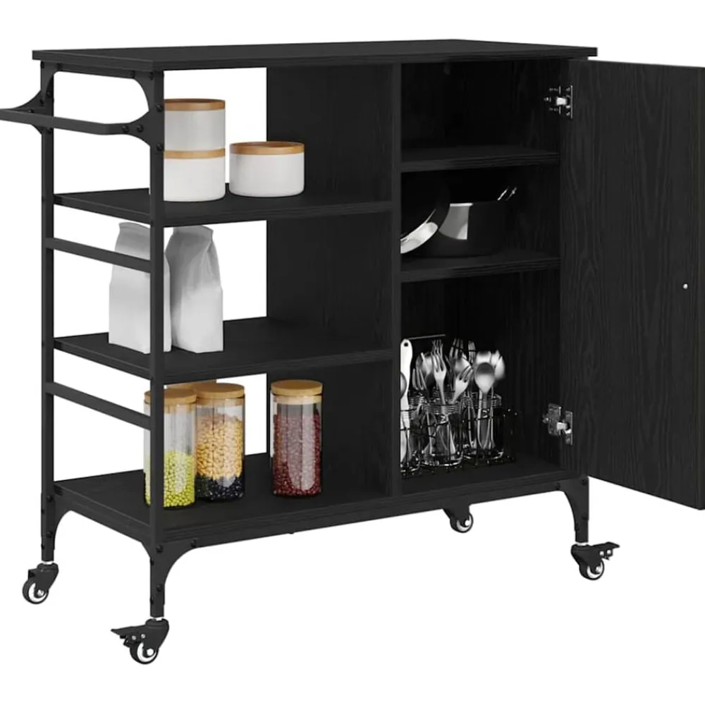 vidaXL Carros E Islas-Carro de Cocina 87.5 x 39 x 84.5 cm