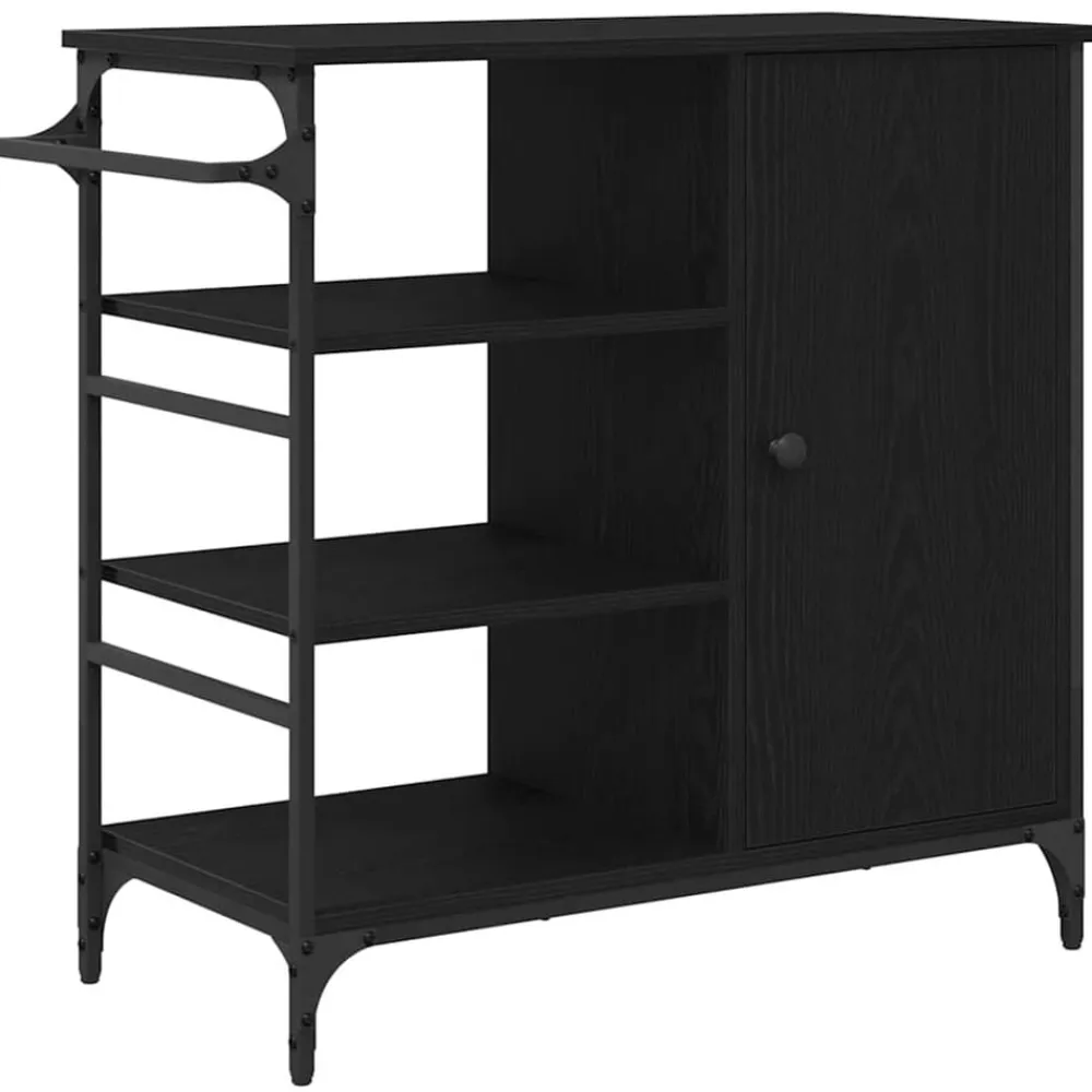 vidaXL Carros E Islas-Carro de Cocina 87.5 x 39 x 84.5 cm