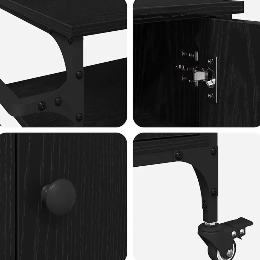 vidaXL Carros E Islas-Carro de Cocina 87.5 x 39 x 84.5 cm