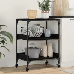 vidaXL Carros E Islas-Carro de Cocina 60 x 41 x 80.5 cm