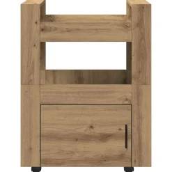 vidaXL Carro de Cocina 60 x 45 x 80 cm Roble artisan Discount