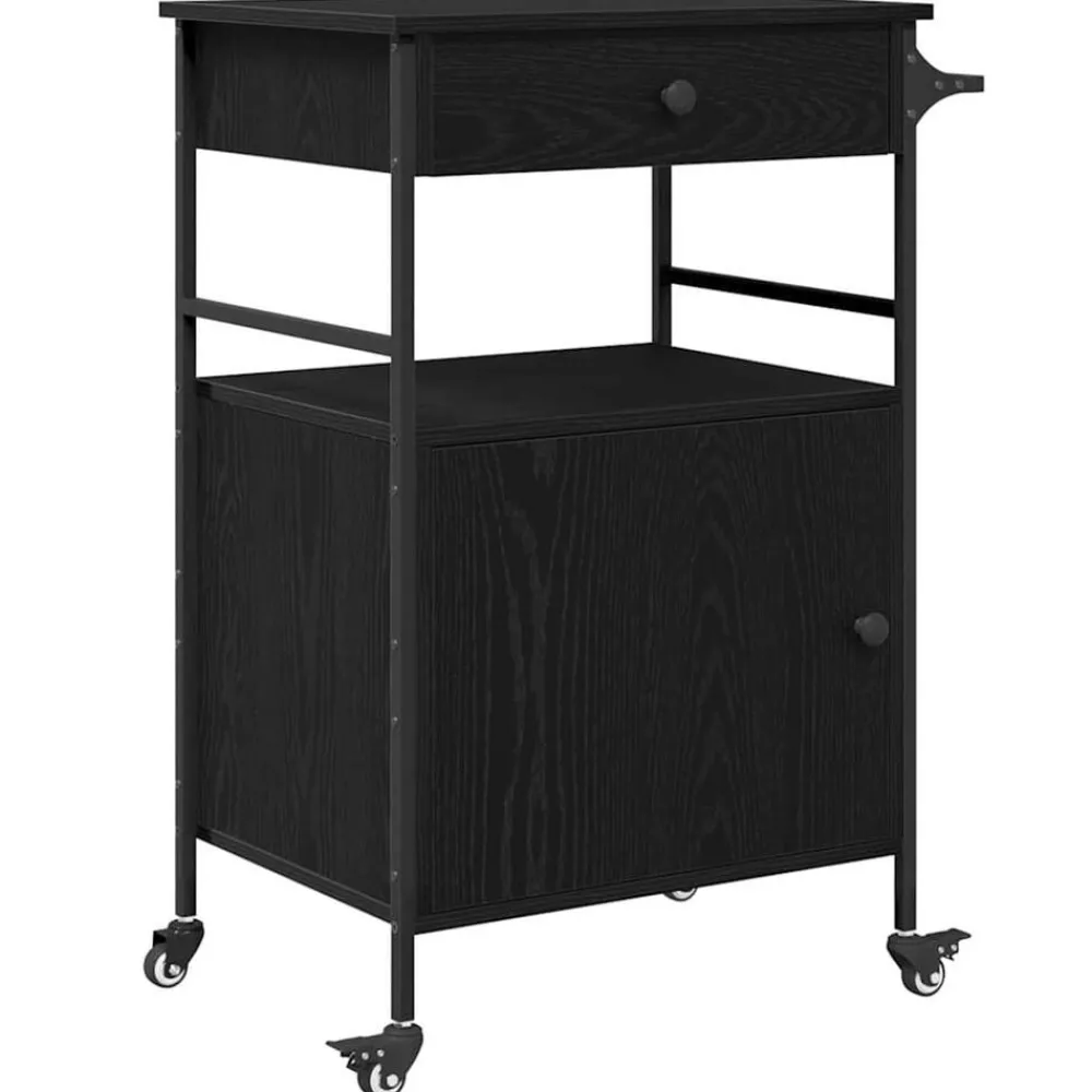 vidaXL Carros E Islas-Carro de Cocina 56 x 43 x 89,5 cm