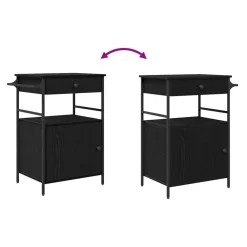 vidaXL Carros E Islas-Carro de Cocina 56 x 43 x 89,5 cm