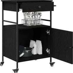 vidaXL Carros E Islas-Carro de Cocina 56 x 43 x 89,5 cm