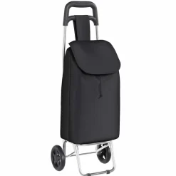 vidaXL Carro de compras 35 x 28 x 92 cm Tela Oxford Negro Online