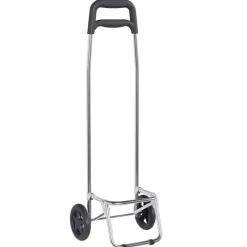 vidaXL Carro de compras 35 x 28 x 92 cm Tela Oxford Negro Online