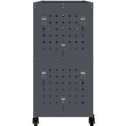 vidaXL Carro de herramientas con estante 75 x 35 x 73 cm Antracita Outlet