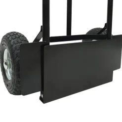 vidaXL Herramientas-Carro de mano extensible y rojo 57 x 46 x 113 cm Acero