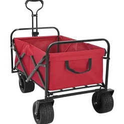 vidaXL Herramientas-Carro de Mano Plegable 89 x 63 x 96 cm Acero y Tela Oxford