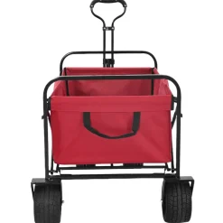 vidaXL Herramientas-Carro de Mano Plegable 89 x 63 x 96 cm Acero y Tela Oxford