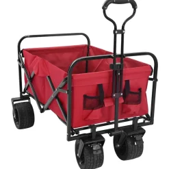 vidaXL Herramientas-Carro de Mano Plegable 89 x 63 x 96 cm Acero y Tela Oxford