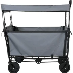 vidaXL Herramientas-Carro de Mano Plegable 105 x 56.5 x 116 cm Tela Oxford