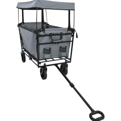 vidaXL Herramientas-Carro de Mano Plegable 105 x 56.5 x 116 cm Tela Oxford
