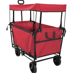 vidaXL Herramientas-Carro de Mano Plegable 105 x 56.5 x 116 cm Tela Oxford