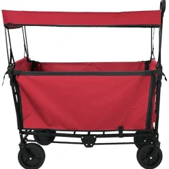 vidaXL Herramientas-Carro de Mano Plegable 105 x 56.5 x 116 cm Tela Oxford
