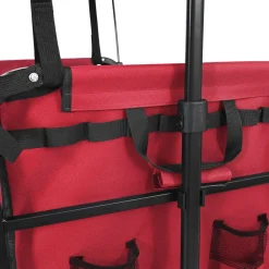 vidaXL Herramientas-Carro de Mano Plegable 105 x 56.5 x 116 cm Tela Oxford