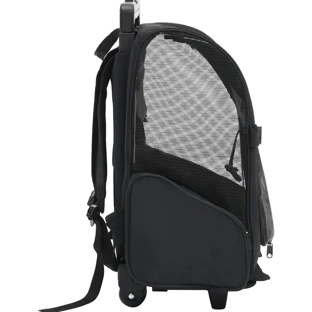 vidaXL Productos Para Mascotas-Carro plegable para mascotas multiusos