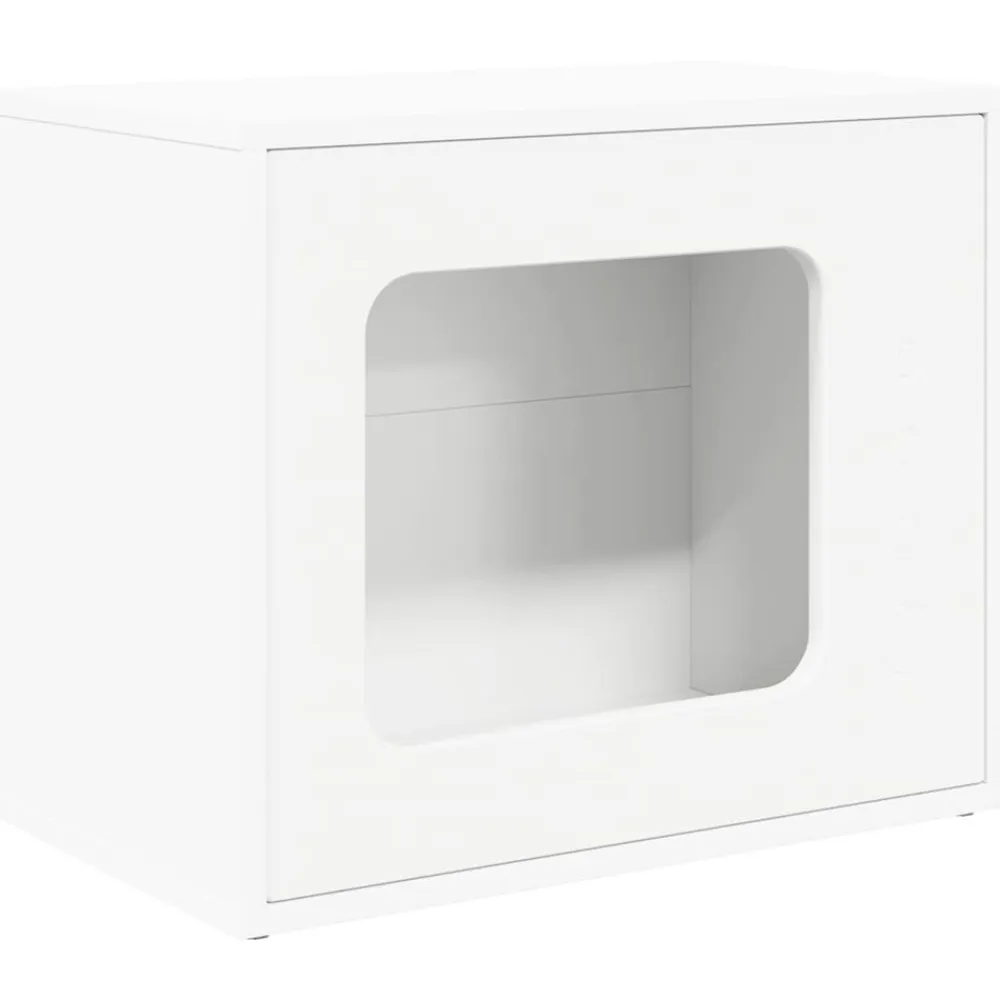vidaXL Productos Para Mascotas-Casa para Gatos 51 x 30 x 42 cm Madera de ingeniería