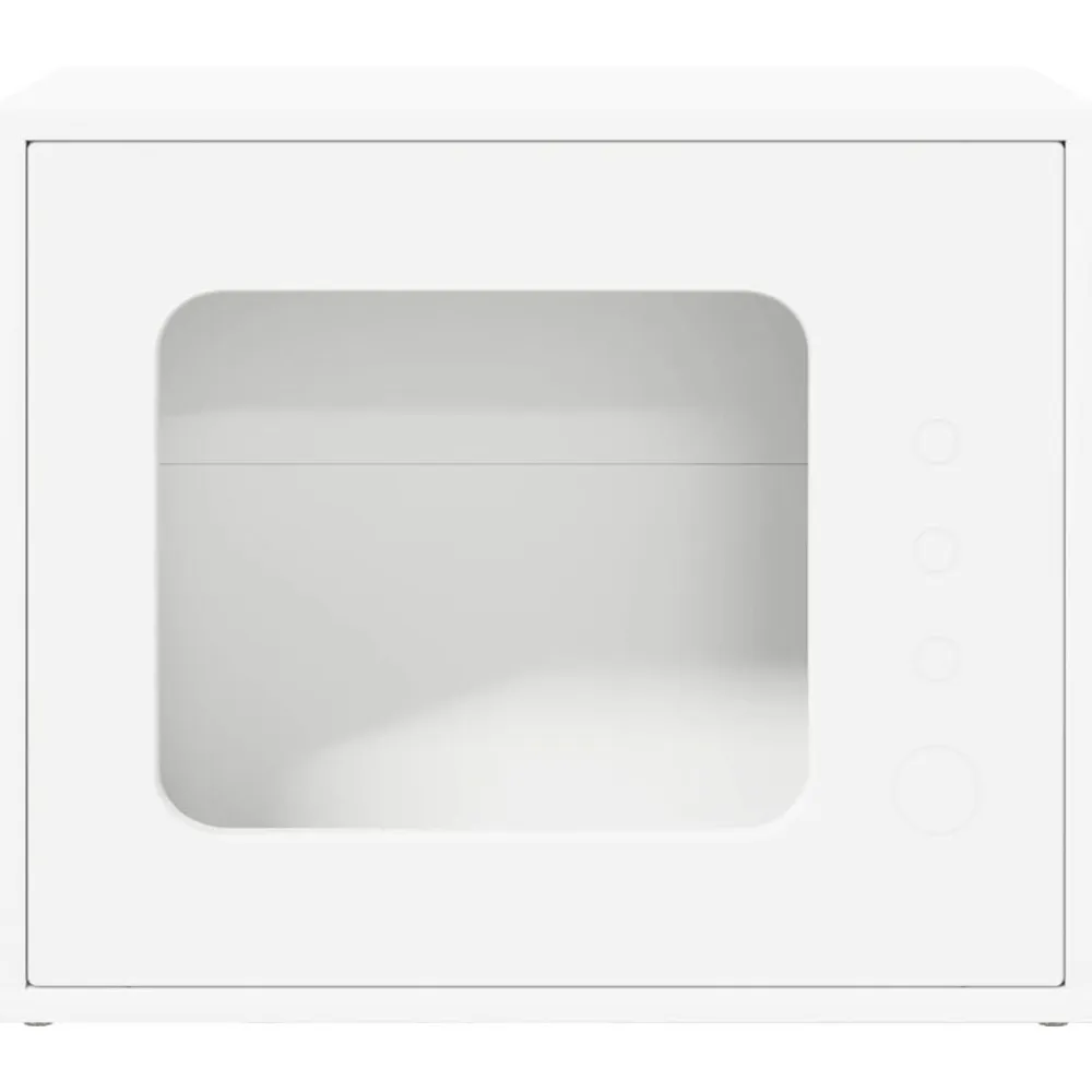 vidaXL Productos Para Mascotas-Casa para Gatos 51 x 30 x 42 cm Madera de ingeniería