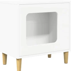 vidaXL Productos Para Mascotas-Casa para Gatos 51 x 30 x 52 cm Madera de ingeniería