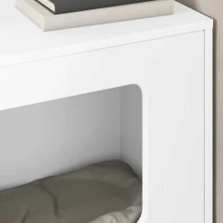 vidaXL Productos Para Mascotas-Casa para Gatos 51 x 30 x 52 cm Madera de ingeniería