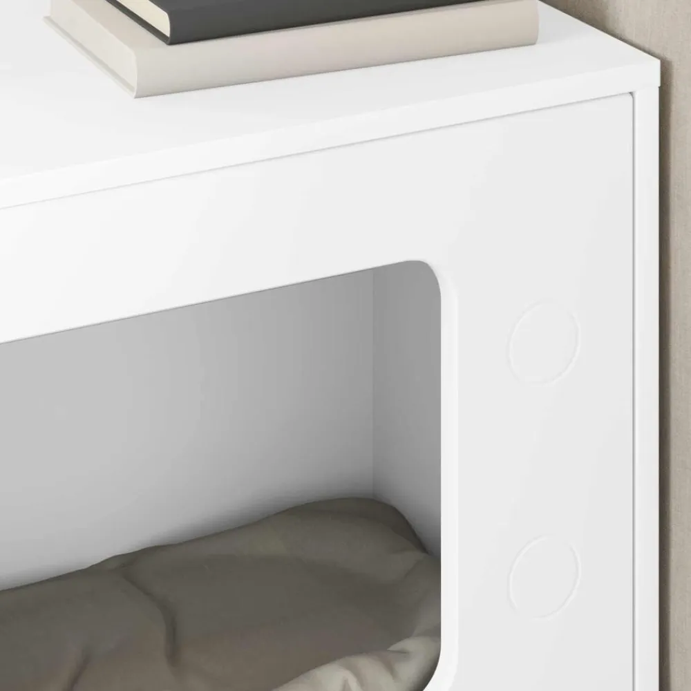 vidaXL Productos Para Mascotas-Casa para Gatos 51 x 30 x 52 cm Madera de ingeniería
