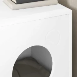 vidaXL Productos Para Mascotas-Casa para Gatos 42,5 x 40 x 53 cm Madera de ingeniería