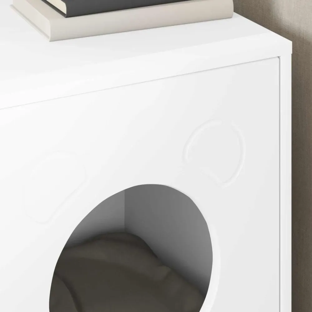 vidaXL Productos Para Mascotas-Casa para Gatos 42,5 x 40 x 53 cm Madera de ingeniería