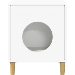 vidaXL Productos Para Mascotas-Casa para Gatos 42,5 x 40 x 53 cm Madera de ingeniería