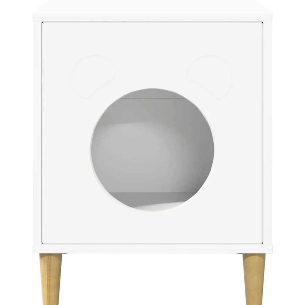 vidaXL Productos Para Mascotas-Casa para Gatos 42,5 x 40 x 53 cm Madera de ingeniería