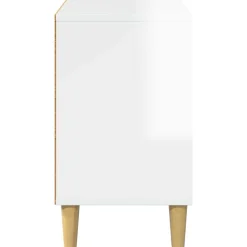 vidaXL Productos Para Mascotas-Casa para Gatos 51 x 30 x 52 cm Madera de ingeniería