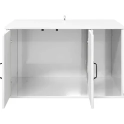 vidaXL Productos Para Mascotas-Casa para Gatos 85 x 55 x 50 cm Madera de ingeniería