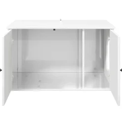 vidaXL Casa para Gatos 85 x 55 x 50 cm Madera de ingeniería brillante Sale
