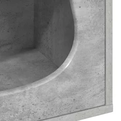 vidaXL Casa para Gatos Concreto 42,5 x 40 x 53,5 cm Gris hormig&oacute;n Clearance