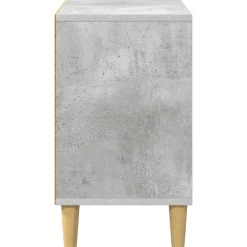 vidaXL Casa para Gatos Concreto 51 x 30 x 52 cm Madera de ingeniería Gris hormig&oacute;n Online