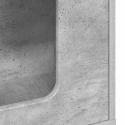 vidaXL Casa para Gatos Concreto 51 x 30 x 52 cm Madera de ingeniería Gris hormig&oacute;n Online