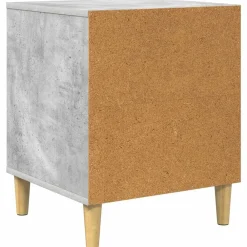 vidaXL Casa para Gatos Concreto 42,5 x 40 x 53 cm Madera de ingeniería Gris hormig&oacute;n Outlet