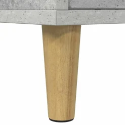 vidaXL Casa para Gatos Concreto 42,5 x 40 x 53 cm Madera de ingeniería Gris hormig&oacute;n Outlet