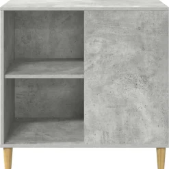 vidaXL Casa para Gatos Concreto 72 x 42.5 x 70 cm Madera de ingeniería Gris hormig&oacute;n