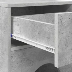 vidaXL Casa para Gatos Concreto 72 x 42.5 x 70 cm Madera de ingeniería Gris hormig&oacute;n
